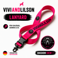 VIVIANDLILSON Dogshow Crew Lanyard | Schlüsselband für Hundemenschen |